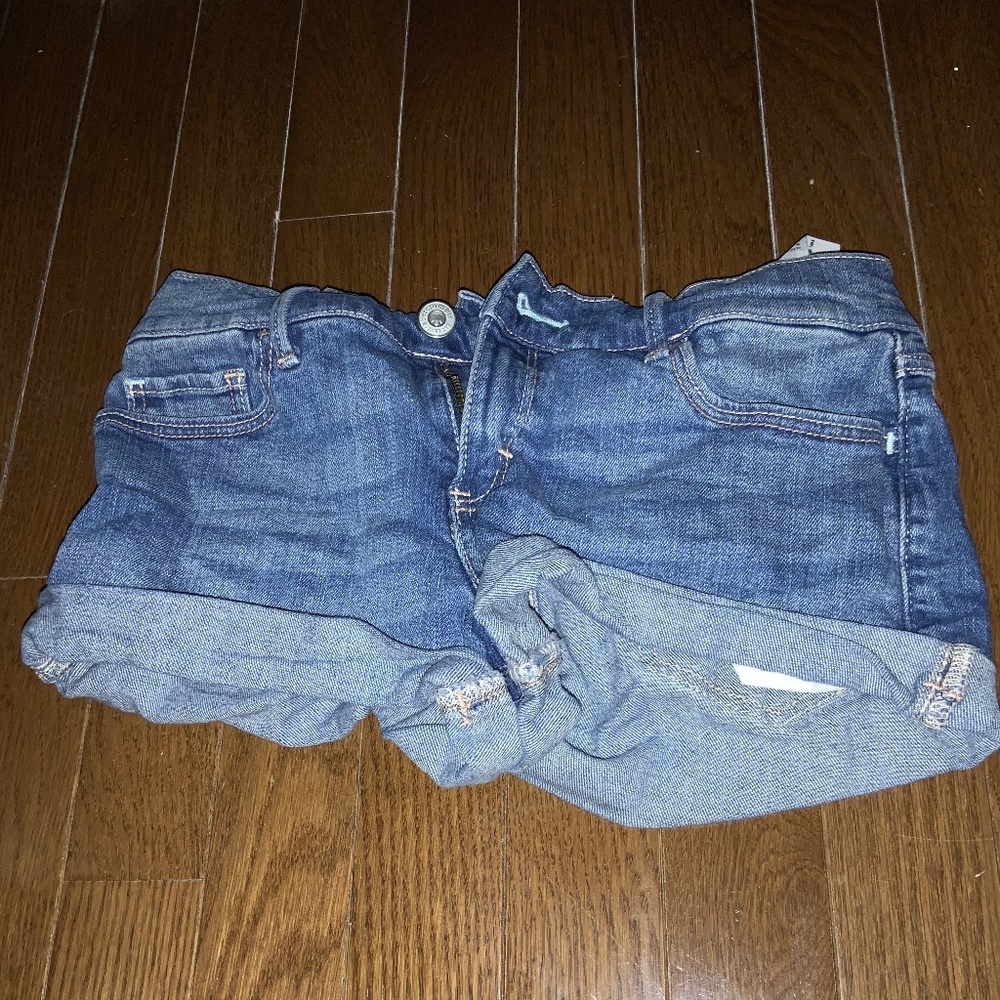 Ambercrombie kids denim shorts